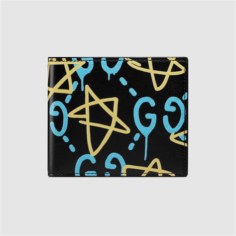 gucci chain wallet mens|gucci ghost men's wallet.